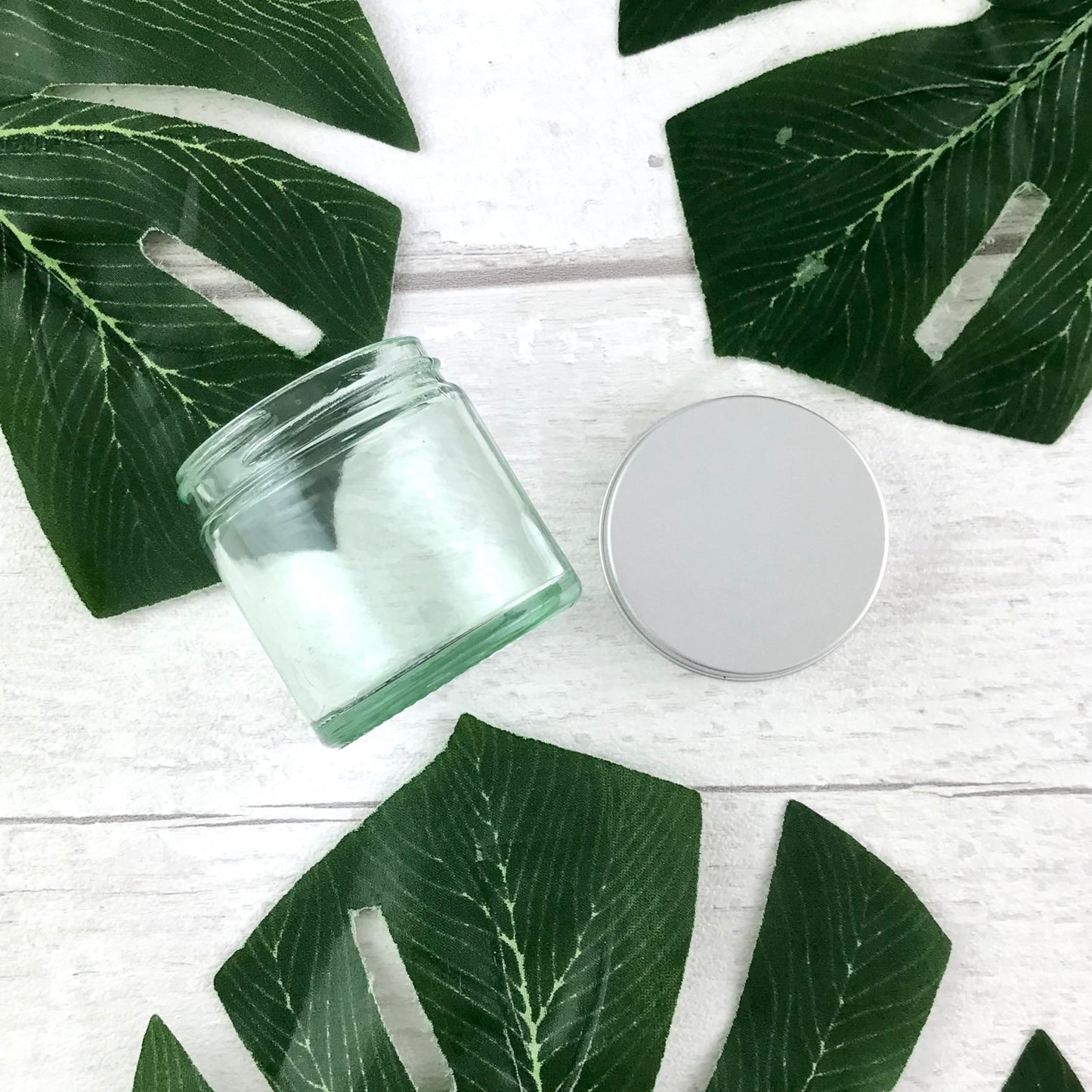 GLASS JAR WITH ALUMINIUM CAP