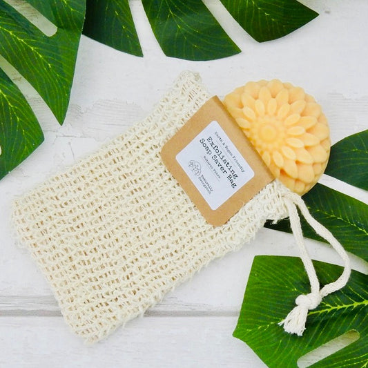 NATURAL EXFOLIATING SOAP POUCH